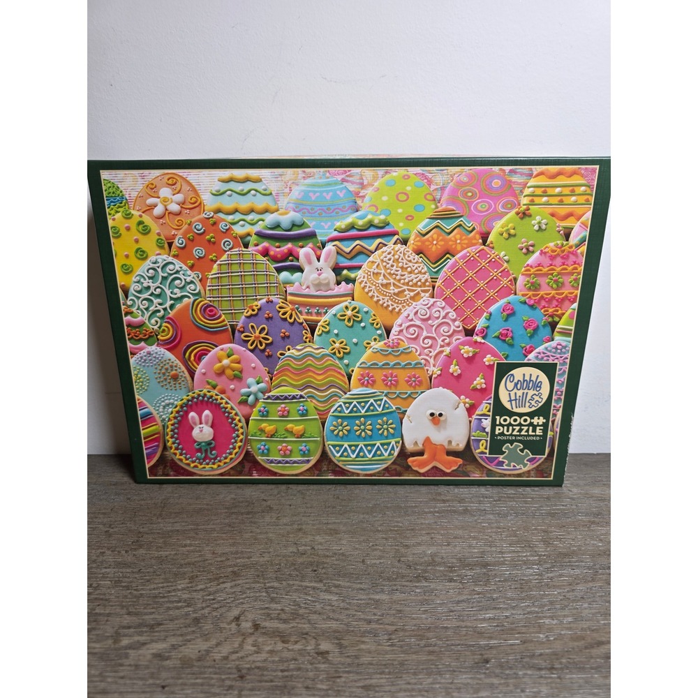 Easter Eggs - 1000 Piece Jigsaw Puzzle by Cobble Hill